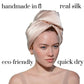 Pure Silk Hair Wrap - Anti Hair Frizz - Sustainable